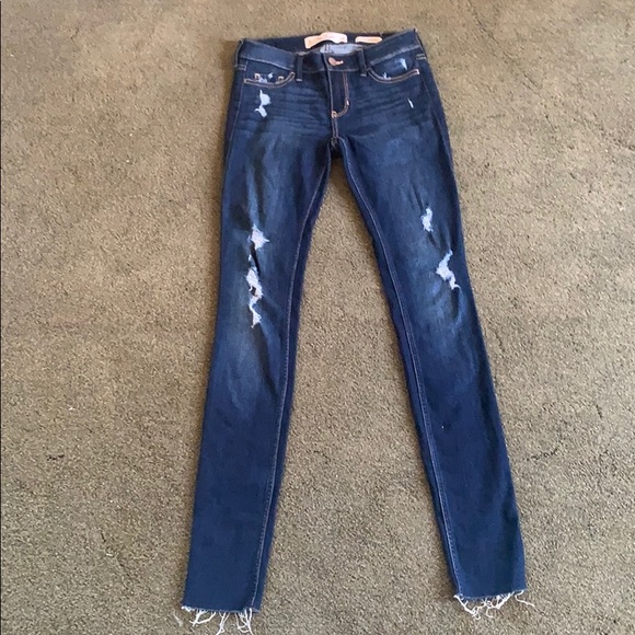 Hollister Denim - Hollister Distressed Skinny Jeans